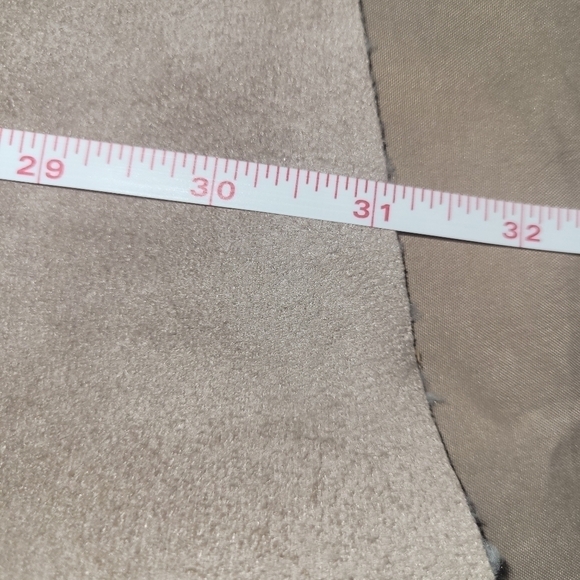 Susina Faux Vegan Suede and Fur Vest Cardigan - Picture 4 of 7